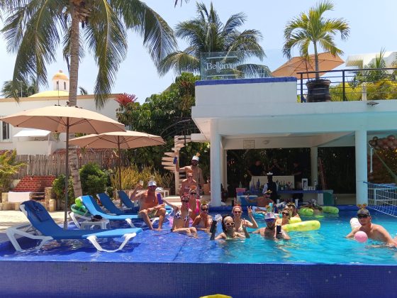 friends celebrations pool gatherings family