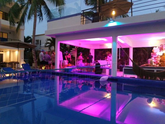 party poool celebrations weddings